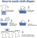 Baby Cloth Diapers One Size Adjustable Washable Reusable for Baby Girls and Boys - Image 5